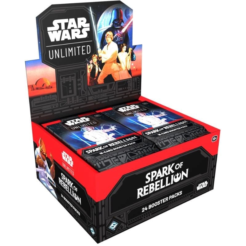 Star Wars Unlimited TCG Spark of Rebellion Booster Box (24) Gumnut