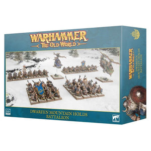 Warhammer - The Old World - Dwarfen Mountain Holds - Battalion (Preorder - 03/08/24 Release)