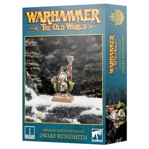 Warhammer - The Old World - Dwarfen Mountain Holds - Dwarf Runesmith (Preorder - 03/08/24 Release)