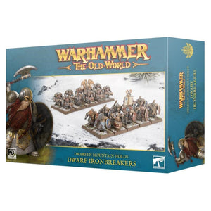 Warhammer - The Old World - Dwarfen Mountain Holds - Dwarf Ironbreakers (Preorder - 03/08/24 Release)