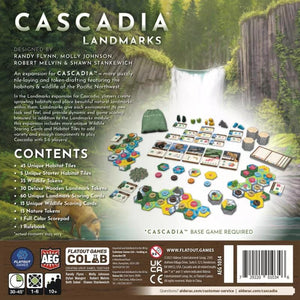 Alderac Entertainment Group Board & Card Games Cascadia - Landmarks Expansion