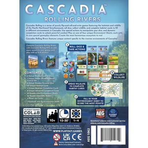 Alderac Entertainment Group Board & Card Games Cascadia - Rolling Rivers (Standalone Game)