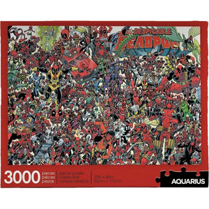 Aquarius Jigsaws Marvel - Despicable Deadpool 3000pc Puzzle