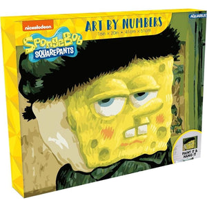 Aquarius Novelties SpongeBob Van Gogh Art by Numbers