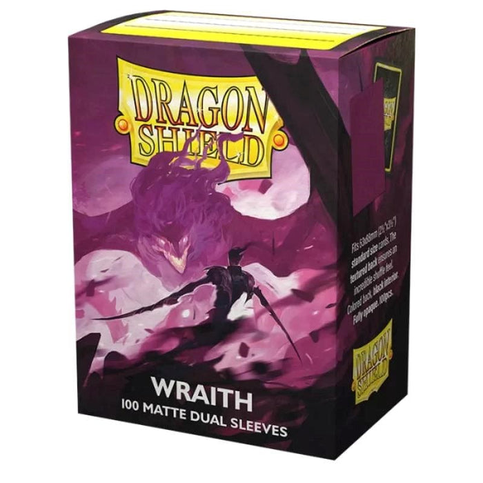 Card Sleeves - Dragon Shield - Dual Matte Wraith (100) (63x88mm)