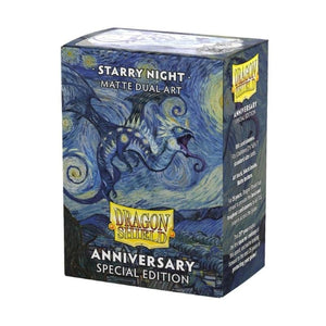 Arcane Tinmen Trading Card Games Card Sleeves - Dragon Shield - Matte Dual Art - Anniversary Special Edition - Starry Night (100) (63x88mm) (16/08/2024 Release)