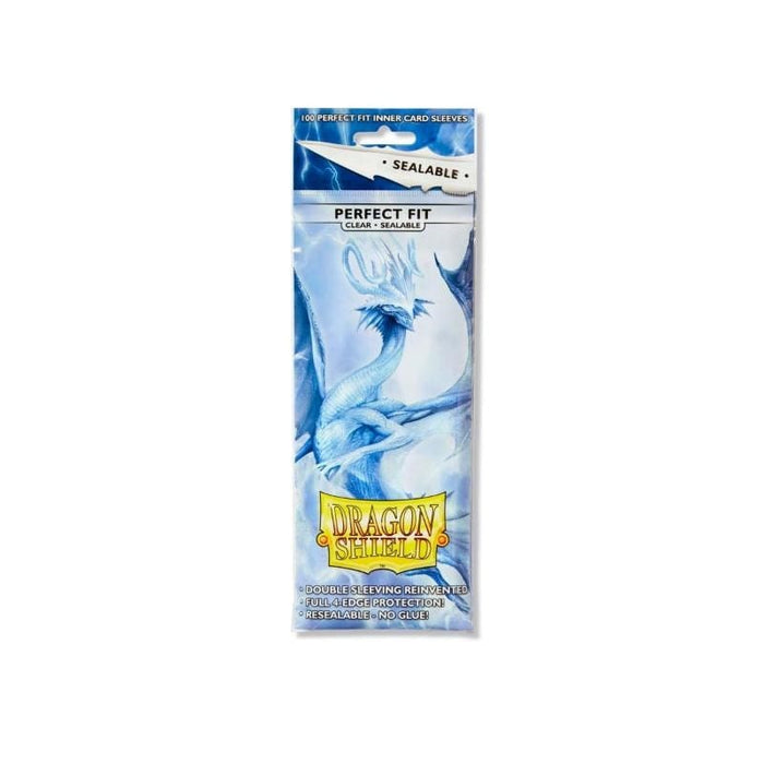 Card Sleeves - Dragon Shield Perfect Fit Sealable - Clear (100)