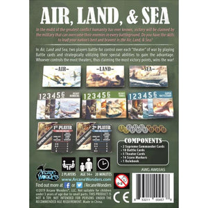 Arcane Wonders Board & Card Games Air, Land & Sea