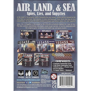 Arcane Wonders Board & Card Games Air, Land, & Sea - Spies, Lies, & Supplies (Standalone & Expansion)