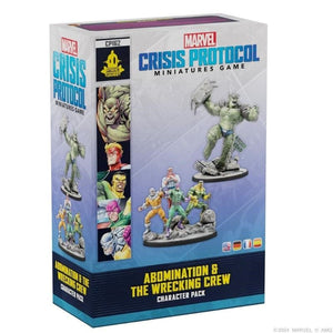 Atomic Mass Games Miniatures Marvel Crisis Protocol Miniatures Game - Abomination & Wrecking Crew (08/11/2024 Release)