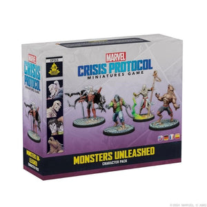 Atomic Mass Games Miniatures Marvel Crisis Protocol Miniatures Game - Monsters Unleashed Character Pack (01/11/2024 Release)