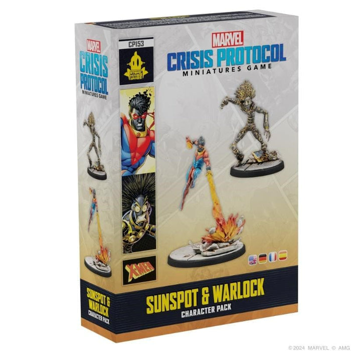 Marvel Crisis Protocol Miniatures Game - Sunspot & Warlock