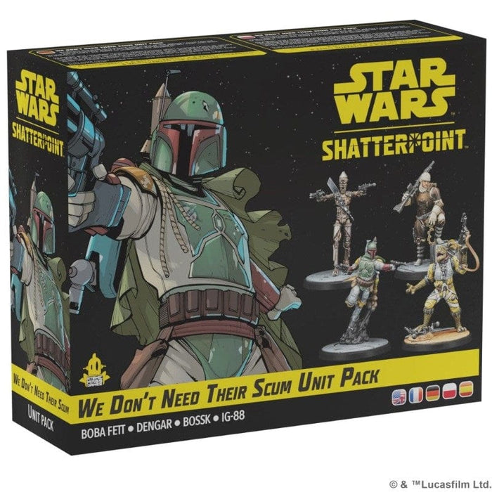 Star Wars Shatterpoint - We Don?t Need Their Scum Squad Pack (01/11/2024 Release)