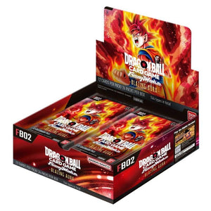 Bandai Trading Card Games Dragon Ball Super TCG - Fusion World - Blazing Aura Booster Box (24) [FB02]