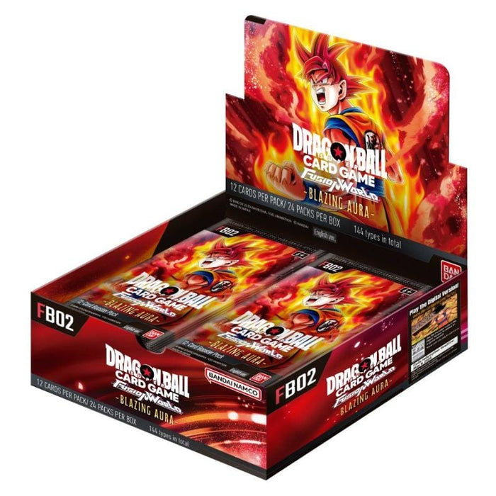 Dragon Ball Super TCG - Fusion World - Blazing Aura Booster Box (24) [FB02]