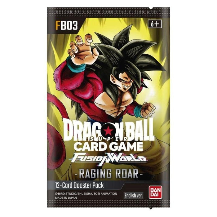 Dragon Ball Super TCG - Fusion World - Raging Roar Booster [FB03] (10 max per customer)