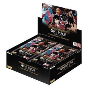 Bandai Trading Card Games One Piece Card Game - Emperors in the New World - Booster Box (OP-09) (24) - Max 1 Per Customer