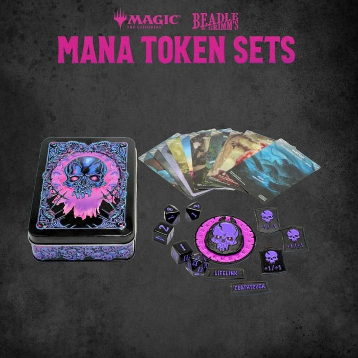 Beadle & Grimm's - Magic: The Gathering - Black Mana Token Set