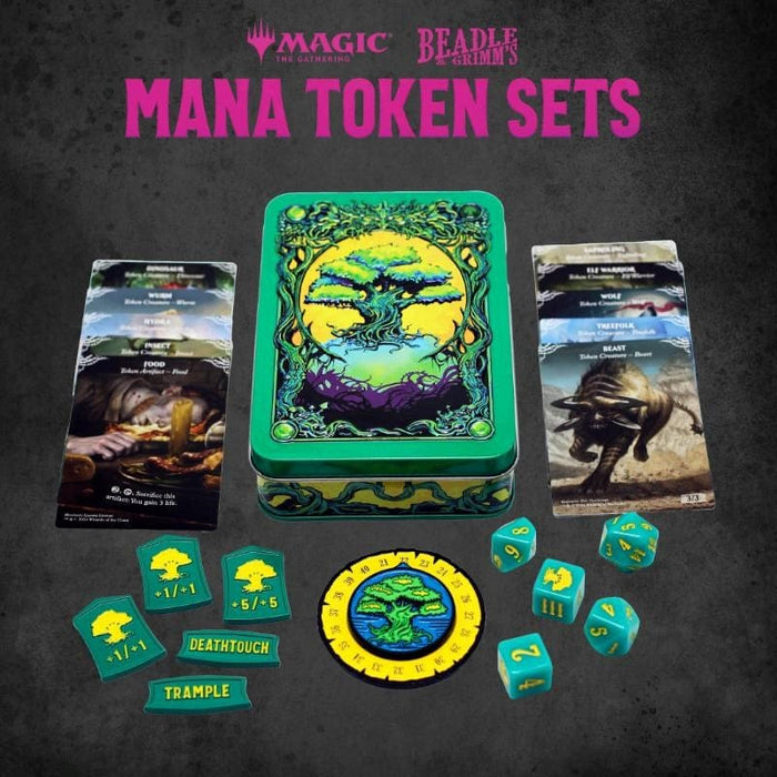 Beadle & Grimm's - Magic: The Gathering - Green Mana Token Set