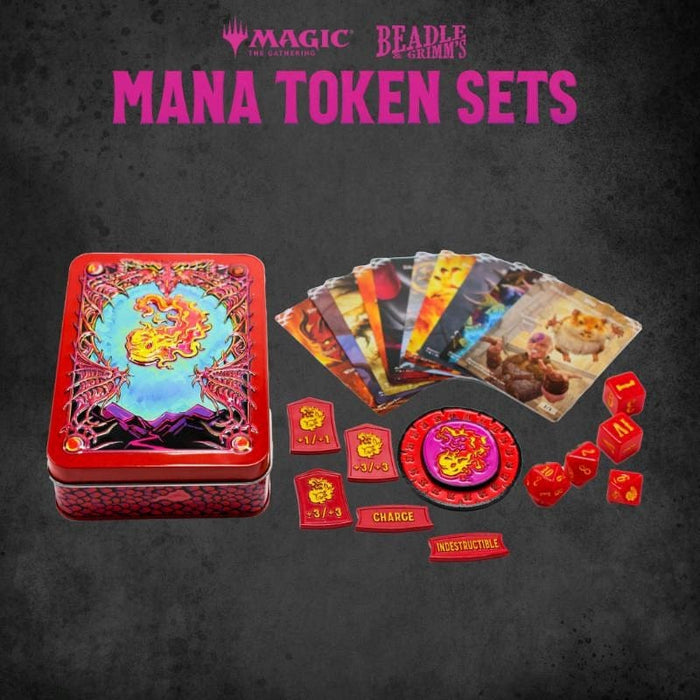 Beadle & Grimm's - Magic: The Gathering - Red Mana Token Set