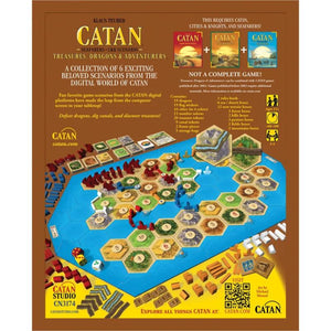 Catan Studios Board & Card Games Catan - Treasures, Dragons & Adventurers