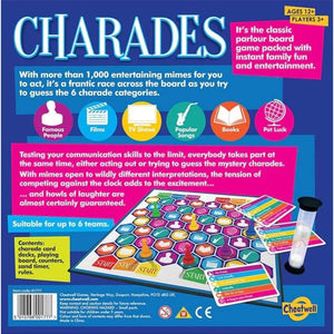 Cheatwell Games Board & Card Games Charades - Family Board Game