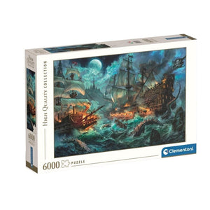 Clementoni Jigsaws Pirates Battle (6000pc) Clementoni