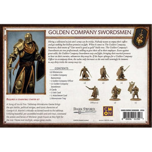 Cool Mini or Not Miniatures A Song of Ice and Fire - Golden Company Swordsmen