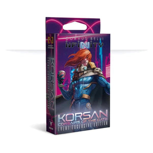 Corvus Belli Miniatures Infinity - Korsan, Corsairs of the Gate - Exclusive Edition (November 2024 Release)