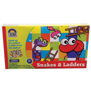 Crown Products Board & Card Games Snakes & Ladders (Crown)