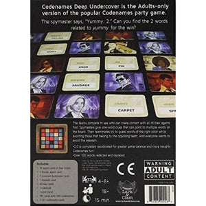 Czech Games Edition Board & Card Games Codenames Deep Undercover Version 2.0