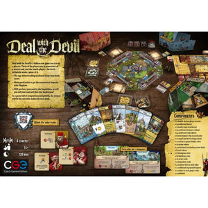 Czech Games Edition Board & Card Games Deal With The Devil - Board Game