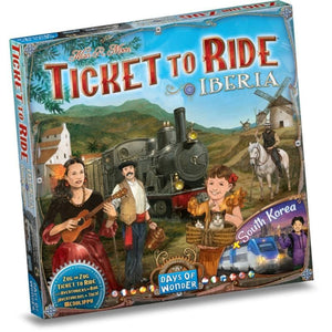 Days of Wonder Board & Card Games Ticket to Ride - Iberia & South Korea Map Expansion (28/06/2024 release)