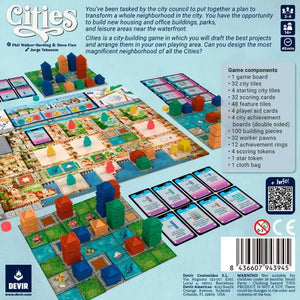 Devir Board & Card Games Cities - Board Game