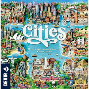 Devir Board & Card Games Cities - Board Game (Preorder - 08/2024 Release)