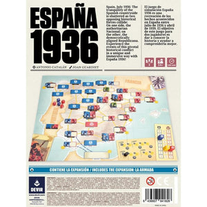 Devir Board & Card Games Espana 1936 - Board Game