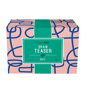 Diesel & Dutch Board & Card Games Trivia Box - Brain Teasers