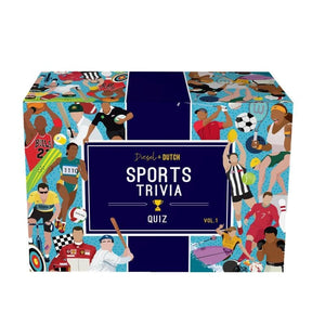 Diesel & Dutch Board & Card Games Trivia Box - Sport