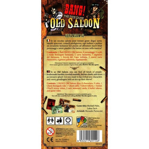 DV Giochi Board & Card Games Bang! The Dice Game - Old Saloon Expansion