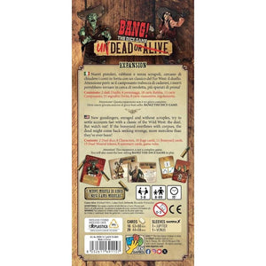 DV Giochi Board & Card Games Bang! The Dice Game - Undead or Alive