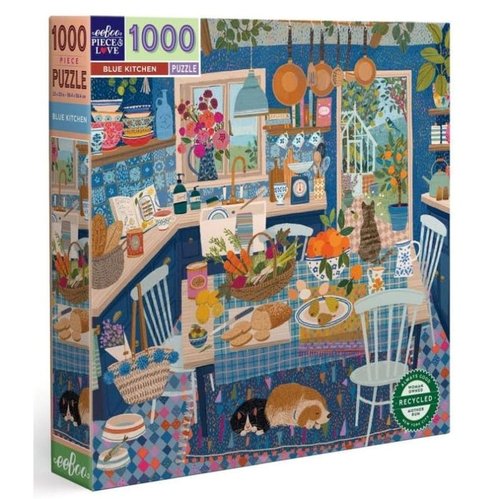 Blue Kitchen (1000pc) Eeboo