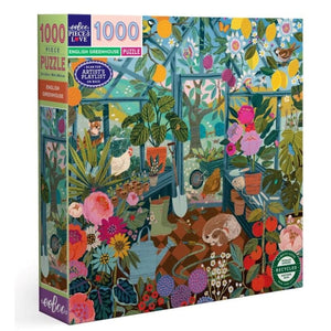 Eeboo Jigsaws English Greenhouse (1000pc) Eeboo