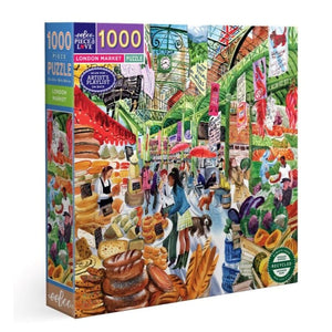 Eeboo Jigsaws London Market (1000pc) Eeboo