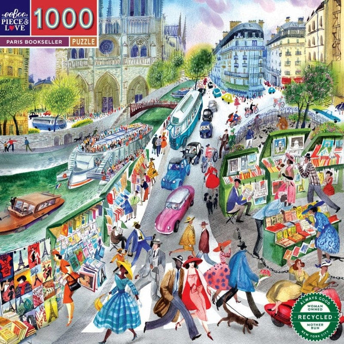 Paris Bookseller (1000pc) Eeboo