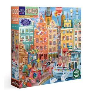 Eeboo Jigsaws Stockholm (1000pc) Eeboo