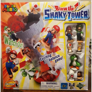 Epoch Games Board & Card Games Super Mario - Blow Up! Shaky Tower