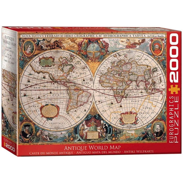 Antique World Map (2000pc) Eurographics