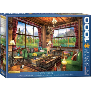 Eurographics Jigsaws Cozy Cabin (1000pc) Eurographics