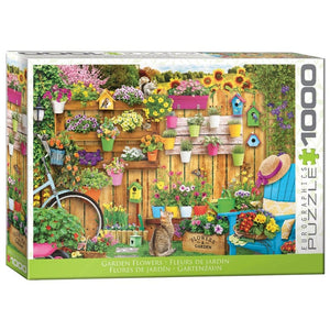 Eurographics Jigsaws Garden Flowers (1000pc) Eurographics