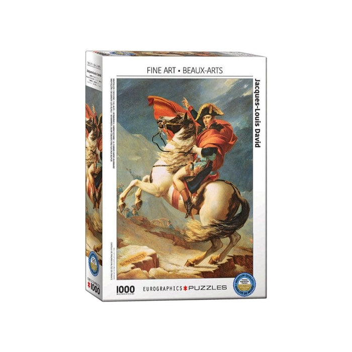 Jacques-Louis David - Napoleon Crossing - Fine Art Collection (1000pc) Eurographics